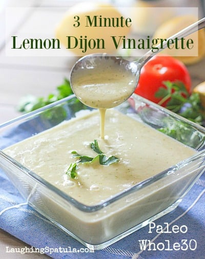 Dijon Mustard Dressing Paleo Diet