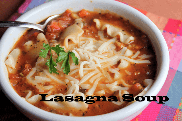 Lasagna Soup - Laughing Spatula