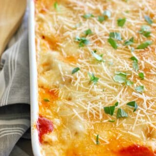 Baked Ziti with Sausage and Béchamel