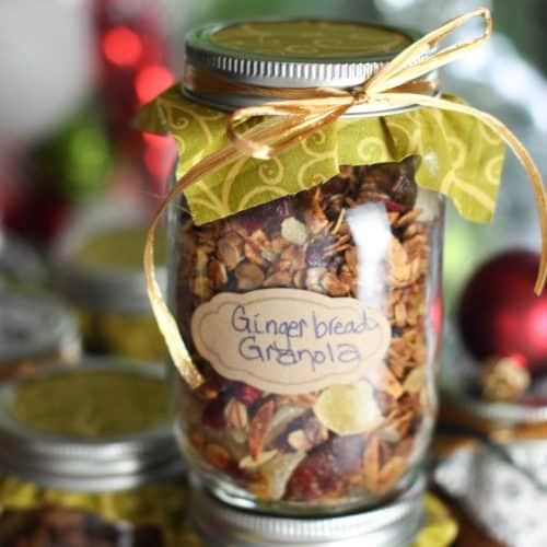 Gingerbread Granola - Laughing Spatula