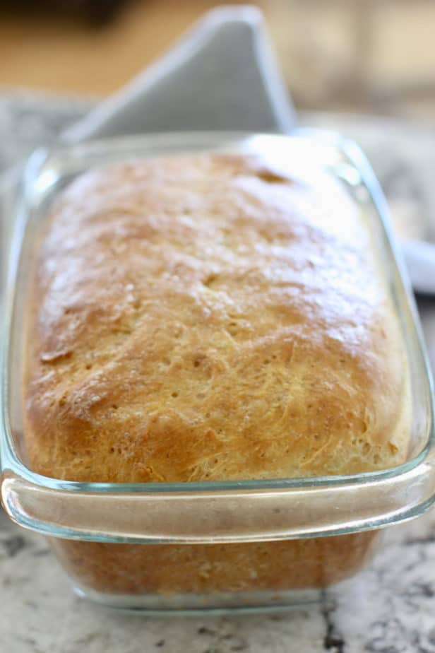 baked bread ready to serve