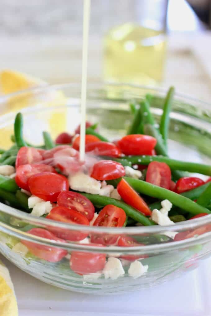 Bean Salad with Tomatoes and Feta - Laughing Spatula Bean Salad with Tomatoes and Feta - Laughing Spatula