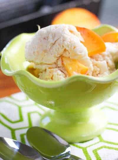 Peach Ice Cream – Like Mother, Like Daughter