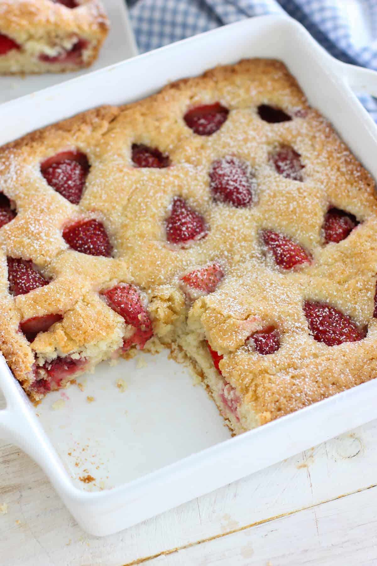 Strawberry cake