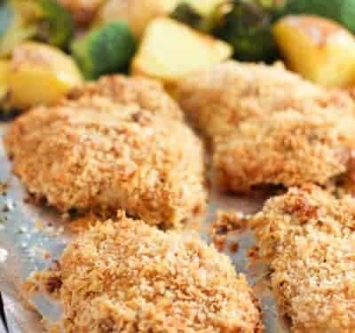 Crispy Shake And Bake Chicken + 3 Sheet Pan Dinner Ideas! - Foodie And Wine