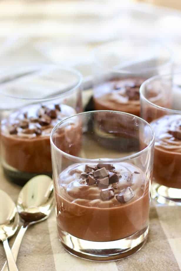 chocolate pudding dessert