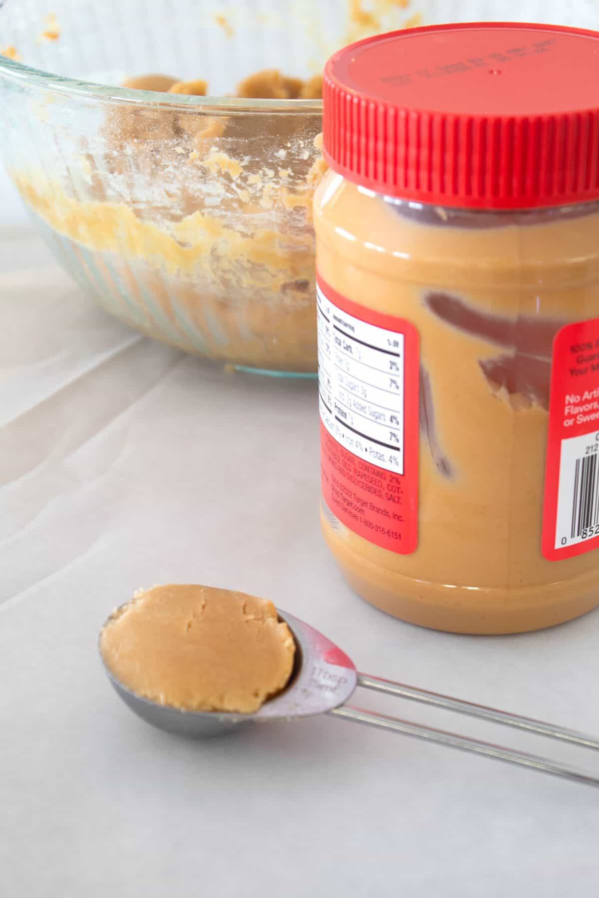 peanut butter cookie dough