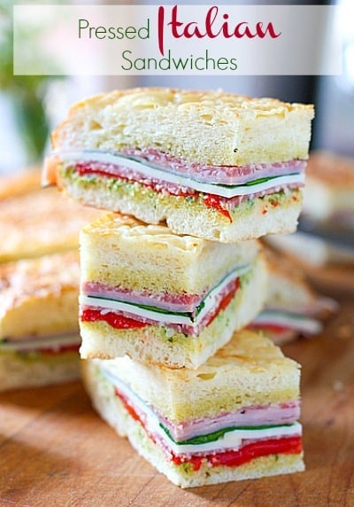 Pressed Italian Sandwiches | Laughing Spatula