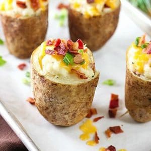 Twice Baked Potato Cups