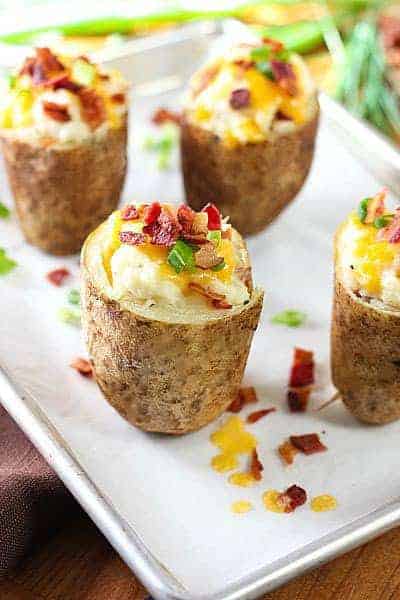 Twice Baked Potato Cups - Laughing Spatula