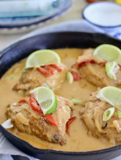 One pan chicken thigh recipe