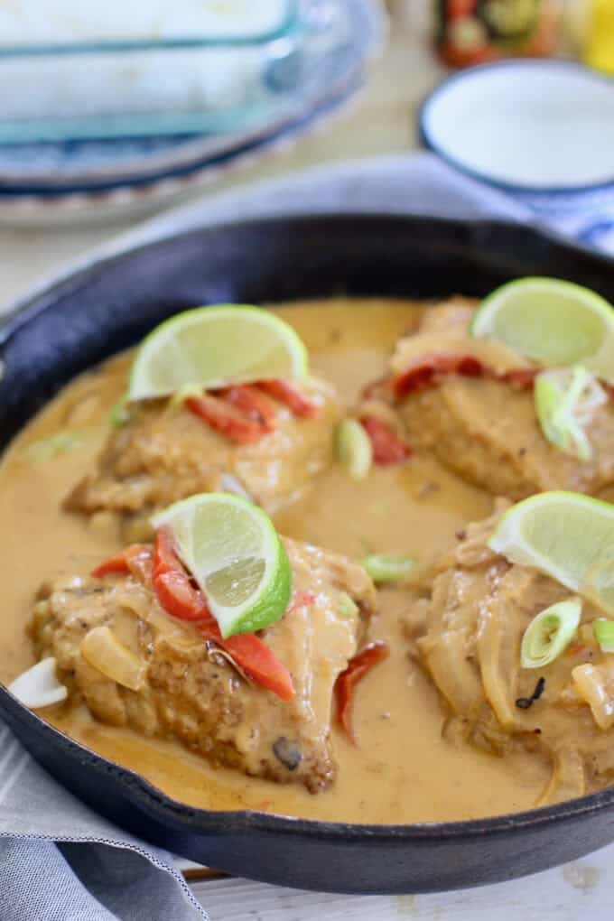 One pan chicken thigh recipe