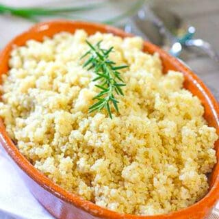 oven baked brown rice and quinoa