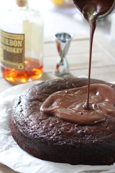 Chocolate Ganache Pouring