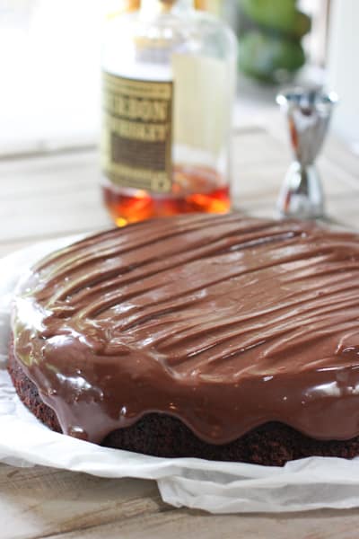 Chocolate Whiskey Cake 