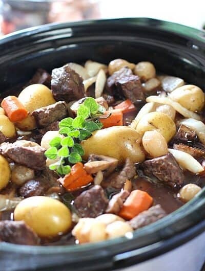 Beef Bourginion