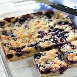 Blueberry Pie Bars