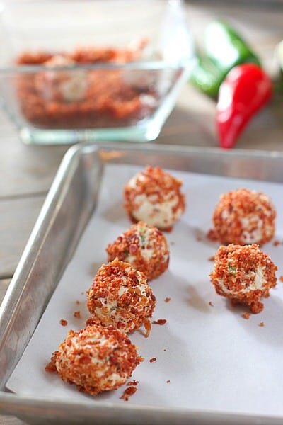 Cheese ball bites