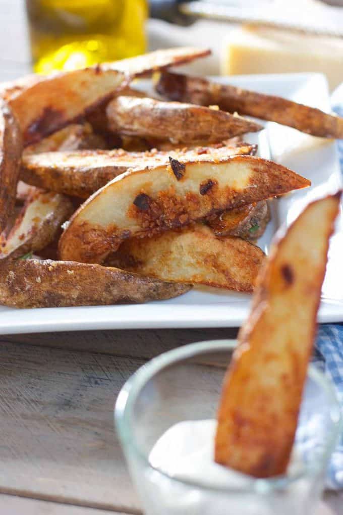 Crispy oven baked fries