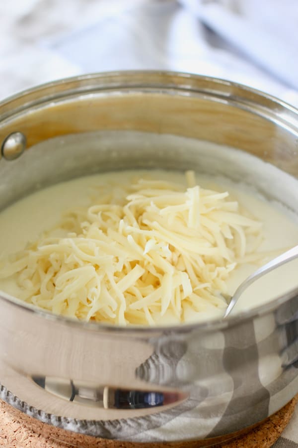 cheese sauce for au gratin