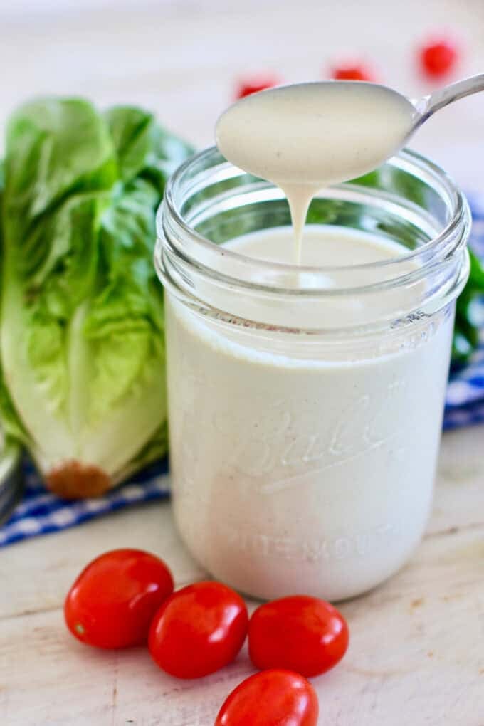 Healthy Caesar Dressing
