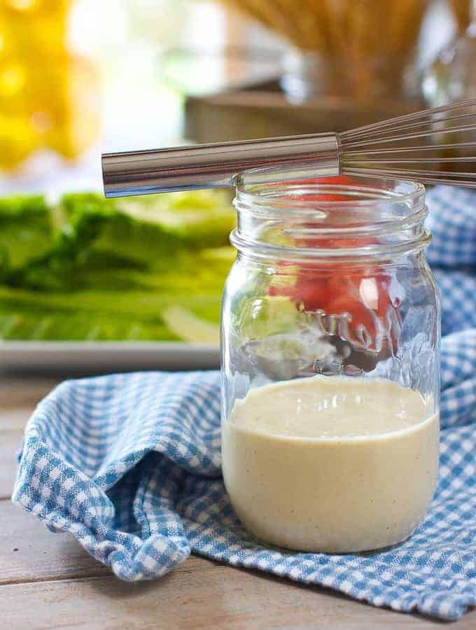 Skinny Caesar Dressing