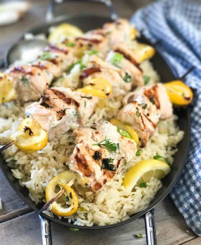 Salmon Kabobs