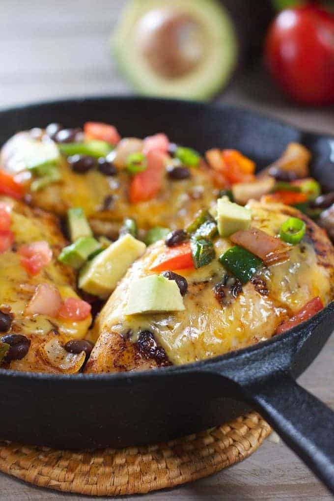 Tex Mex Chicken Skillet Laughing Spatula