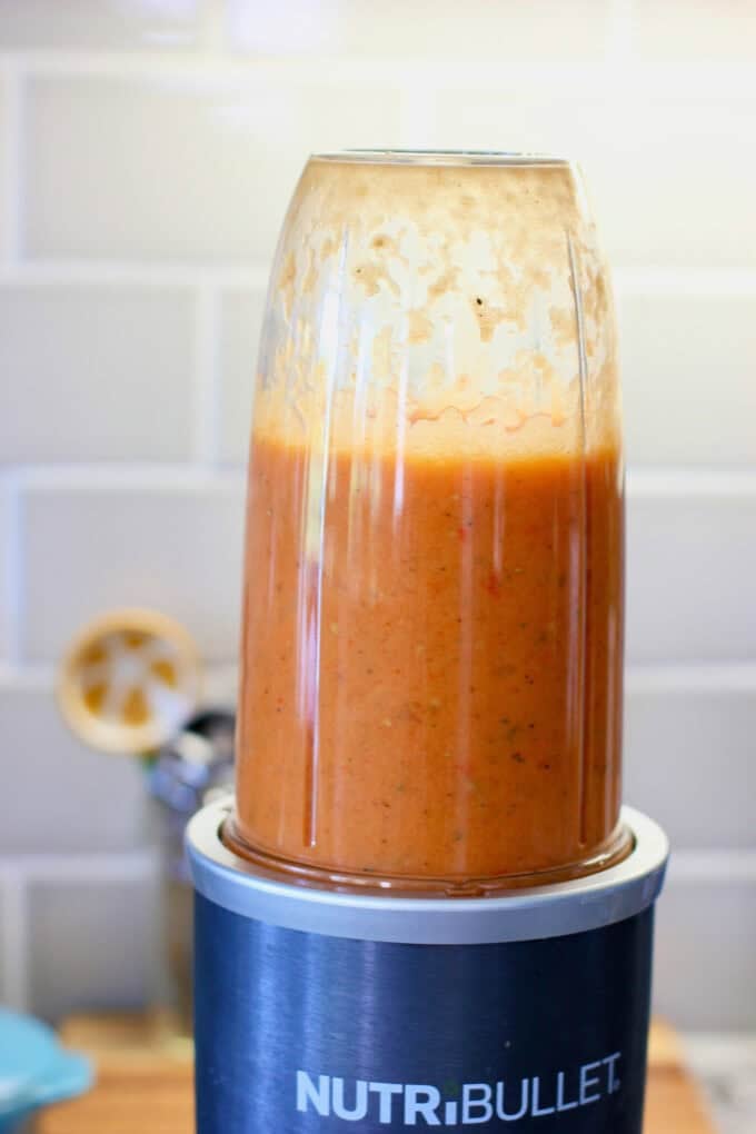 how to blend homemade tomato sauce
