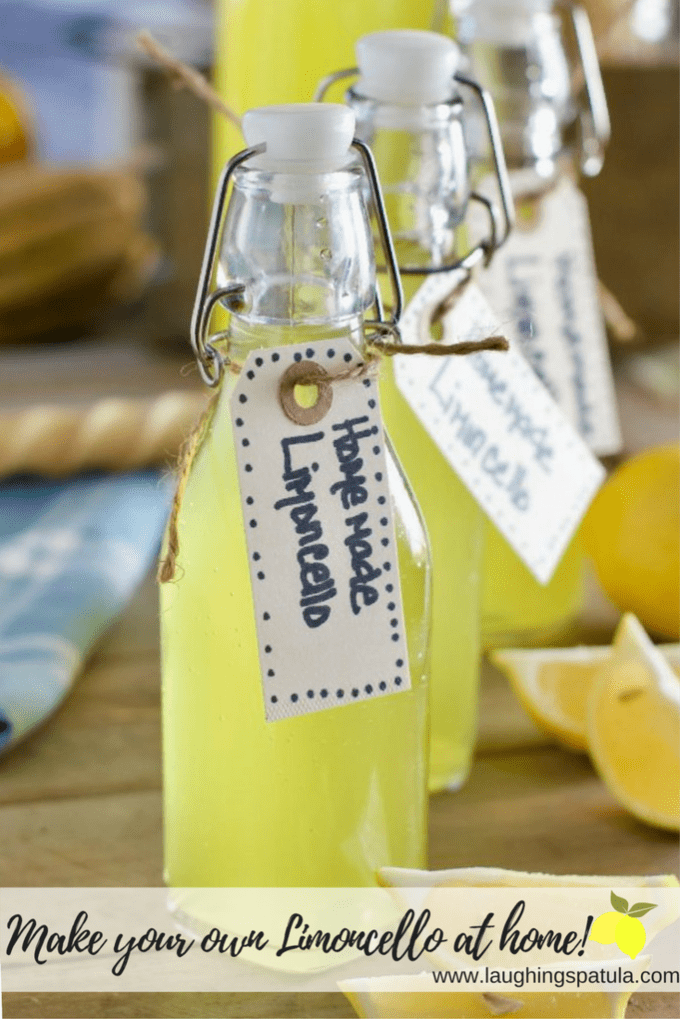 Homemade Limencello