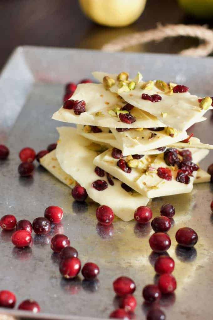 White Chocolate Bark