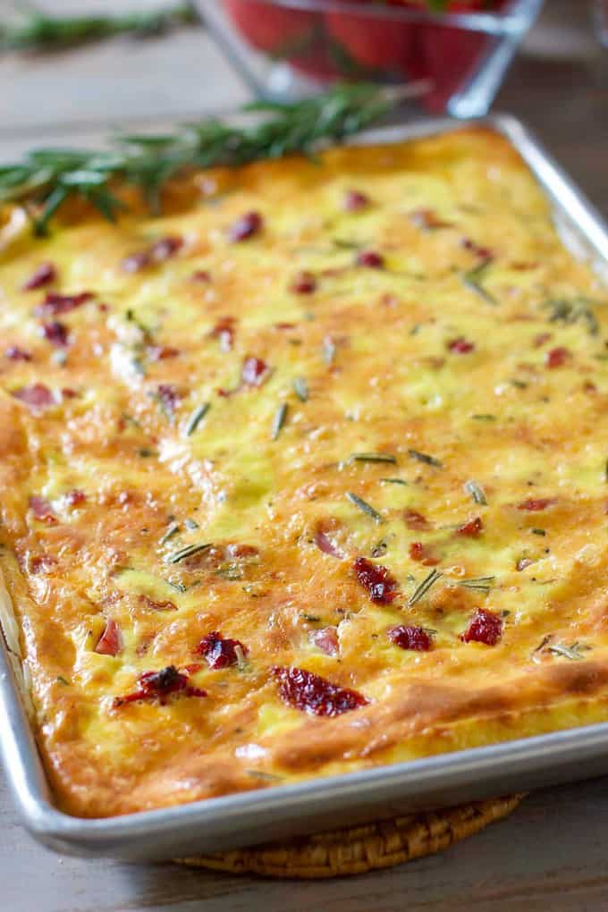 Sheet Pan Quiche Laughing Spatula