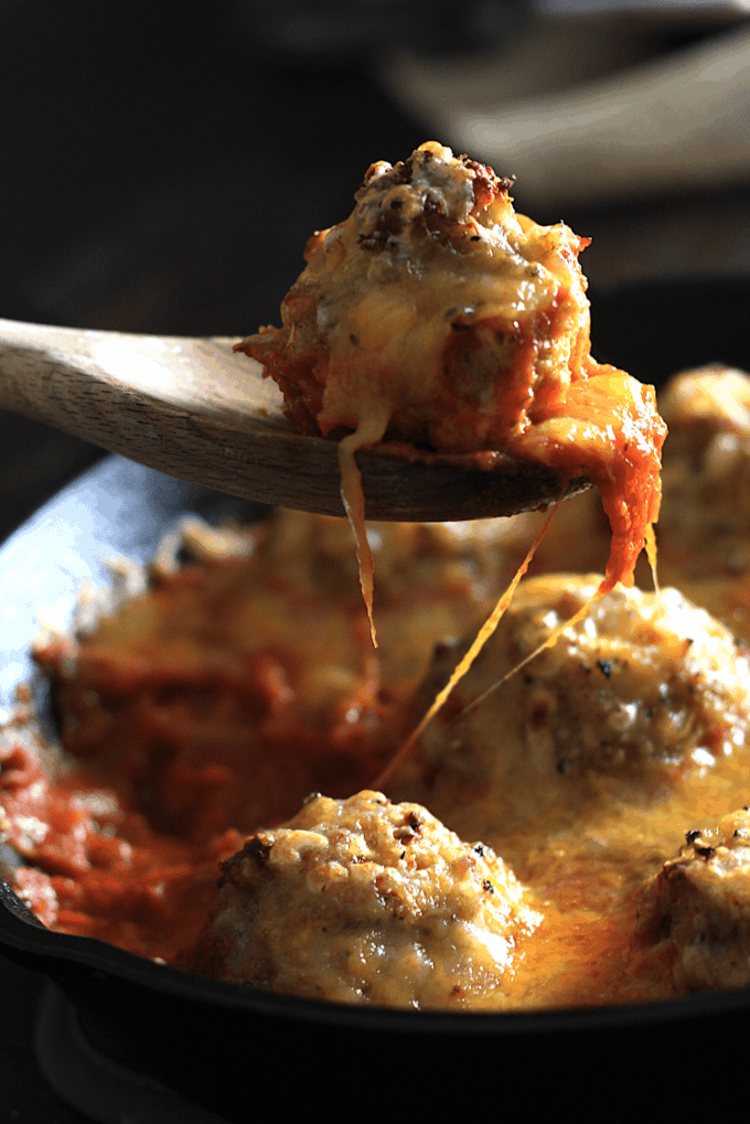 Skillet meatballs