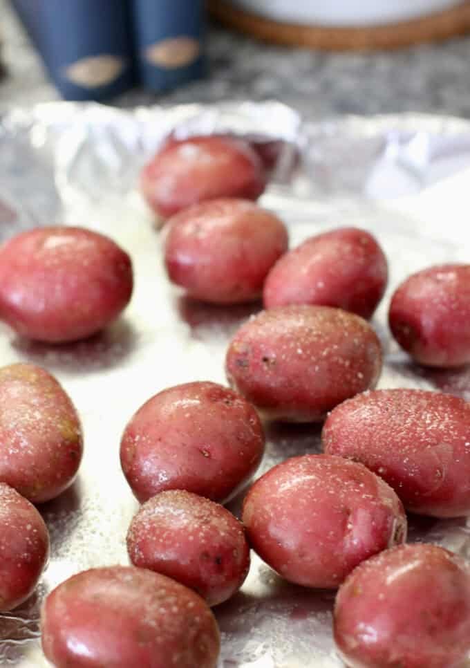 how to roast small potatoes for appetizer