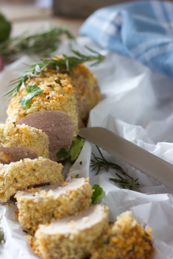 Crispy Pork Tenderloin takes less than 10 minutes to prep!