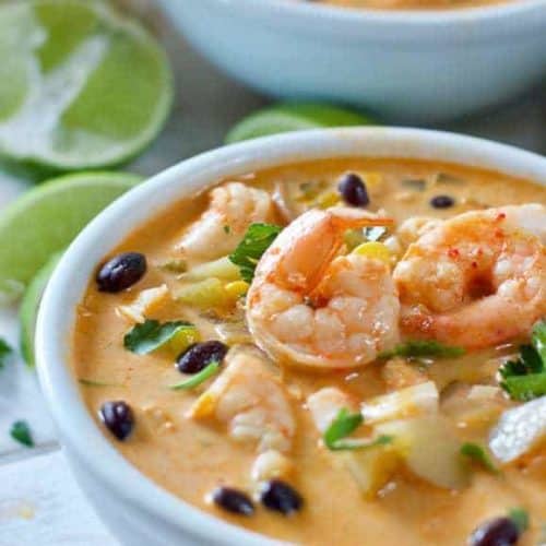 Mexican deals shrimp soup