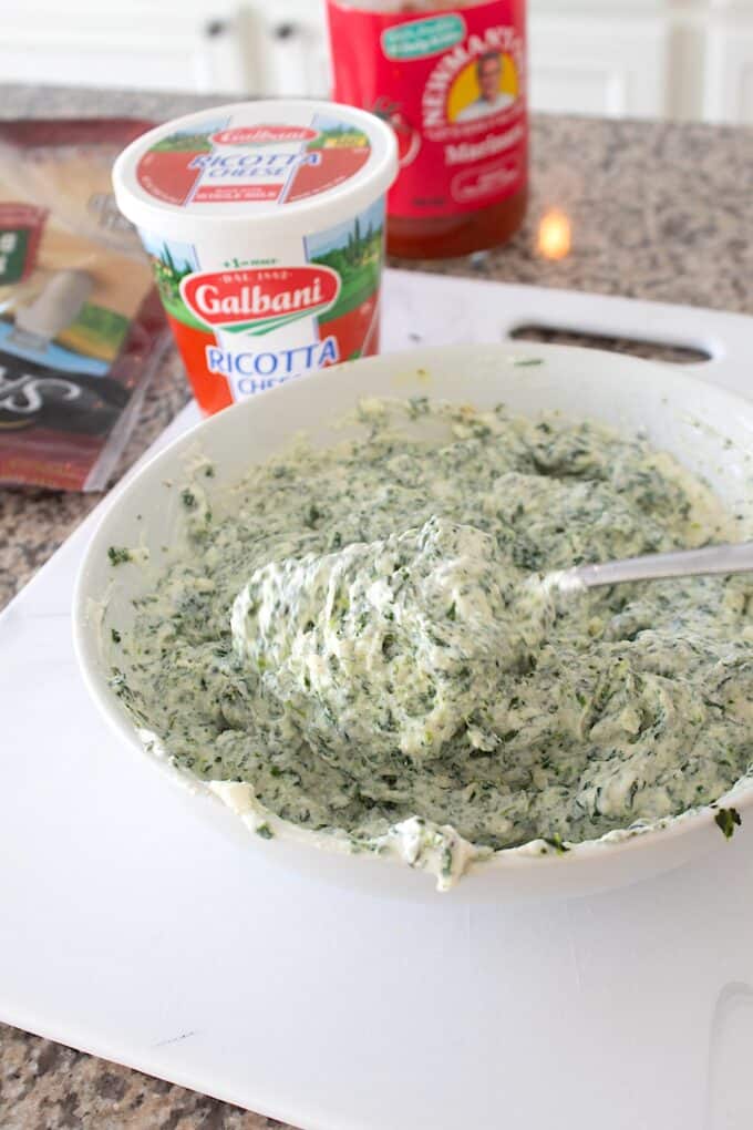 spinach ricotta filling