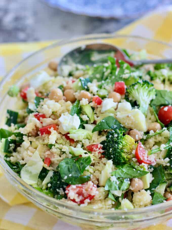 how to make couscous salad