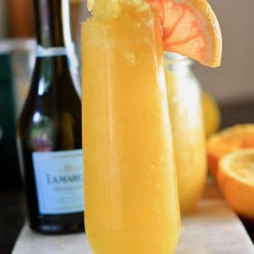 Peach Mimosas - Spoonful of Flavor