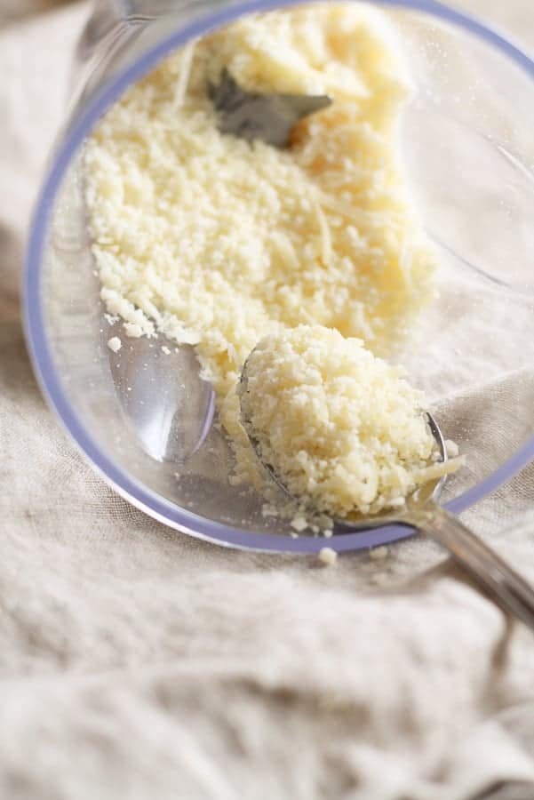 parmesan after blending