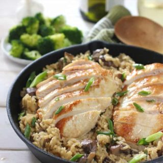 chicken and rice skillet