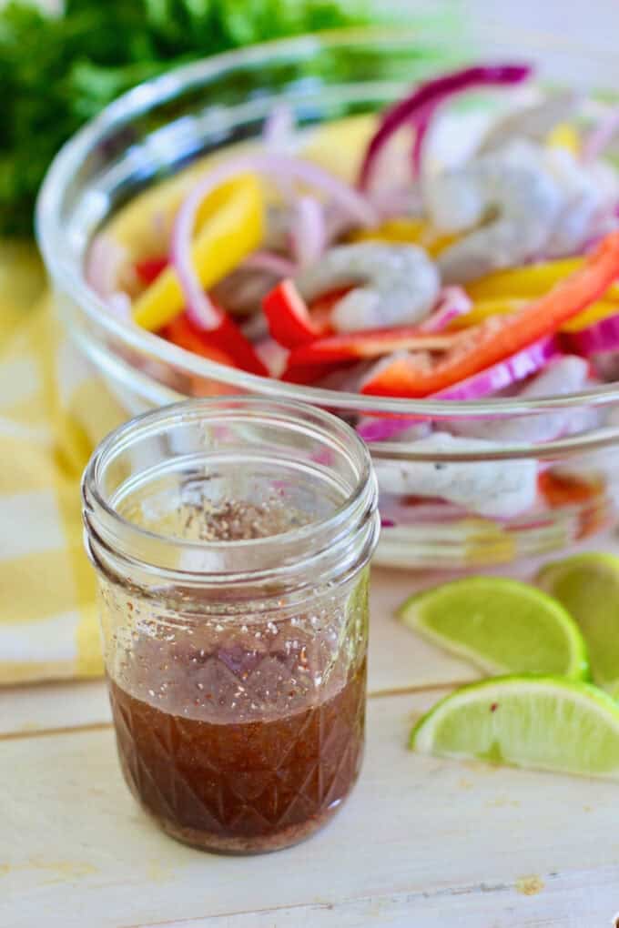 how to make shrimp fajita marinade