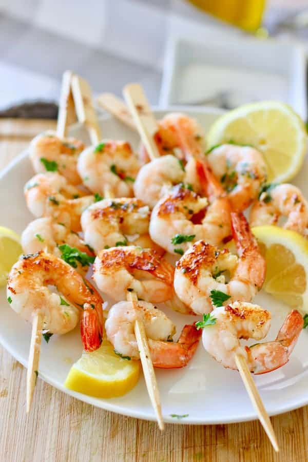 Grilled lemon shop garlic shrimp