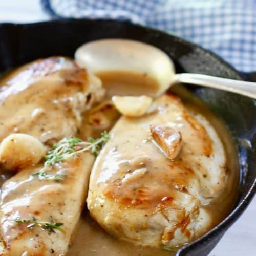 Chicken In White Wine Sauce Laughing Spatula