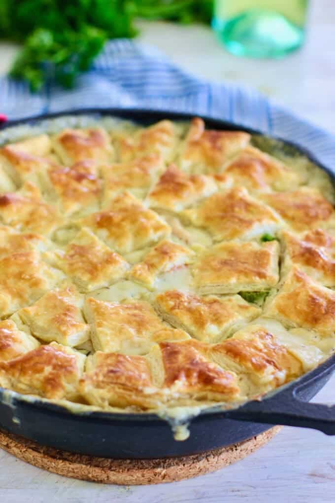 Skillet Chicken Pot Pie
