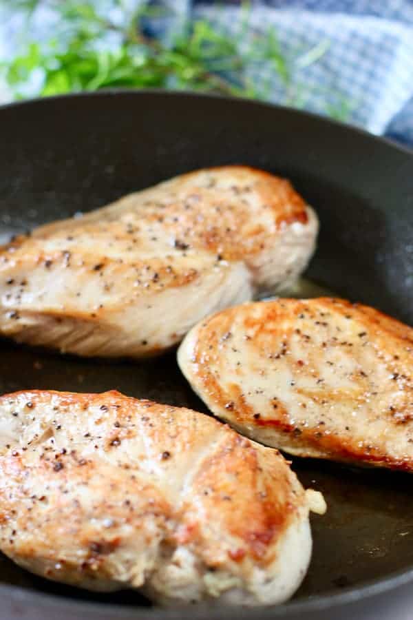 how to sear a chicken breast