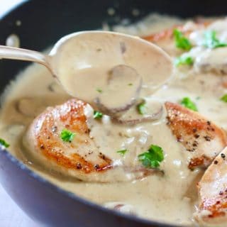 Chicken in Mustard Cream Sauce