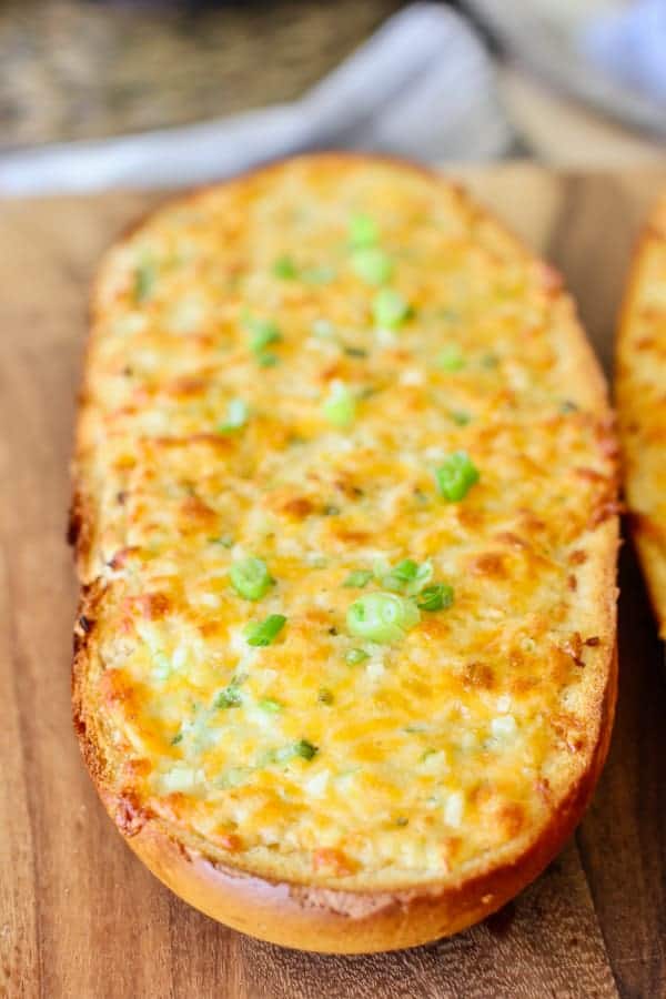 Cheesy Bread ready to serve