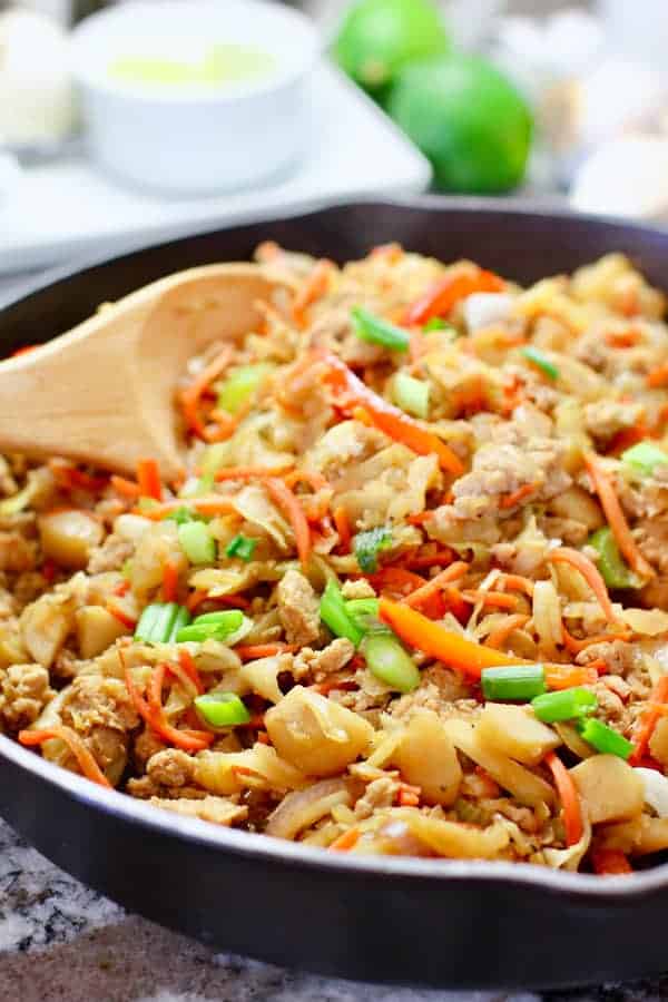 One Pan Egg Roll in a Bowl