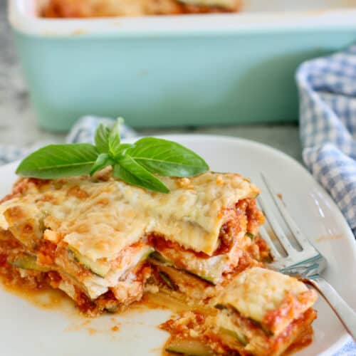 Zucchini Lasagna- No Fuss Recipe - Laughing Spatula